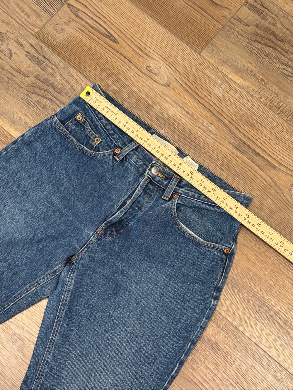 Vintage Gap Y2K bootcut 2002 button fly 6 regular frayed hem great condition - Picture 8 of 14